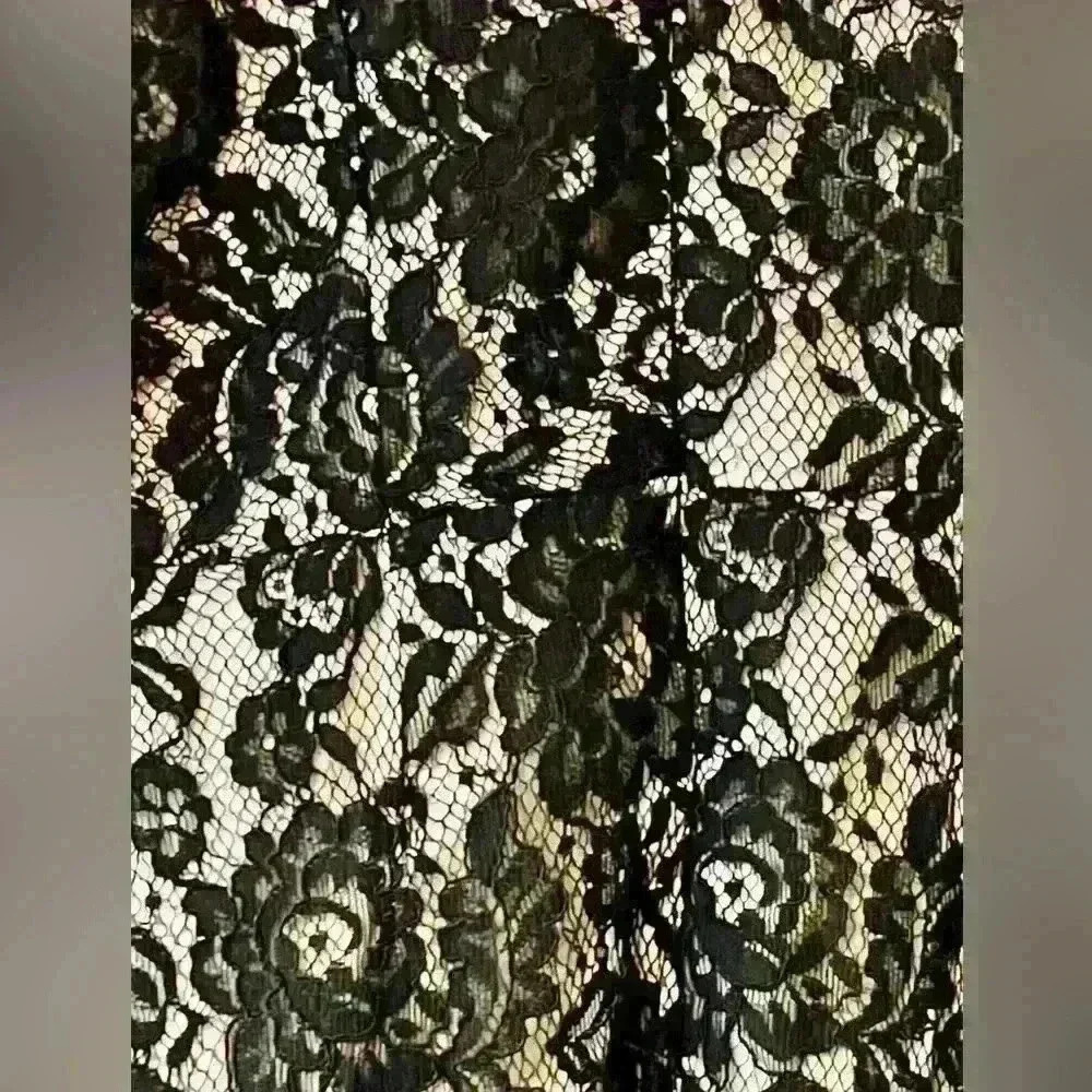 Black Lace Dress - Picture 3 of 4
